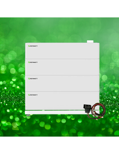 Baterii Pachet Kit 20 Kwh cu Baterii Growatt LiFePo4 AXE 5.0L-E1 5 kWh