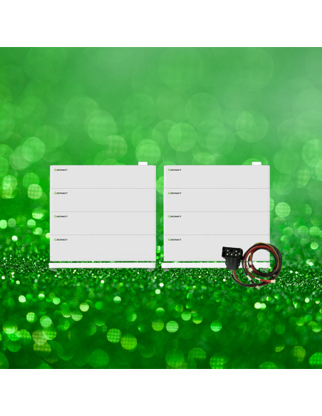 Baterii Pachet Kit 40 Kwh cu Baterii Growatt LiFePo4 AXE 5.0L-E1 5 kWh