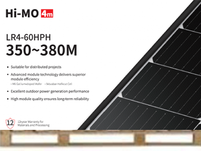 LONGI Solar Panel Mono LR4- 60HPH-380M / 30 buc / 0,325 euro/watt / Black Frame 