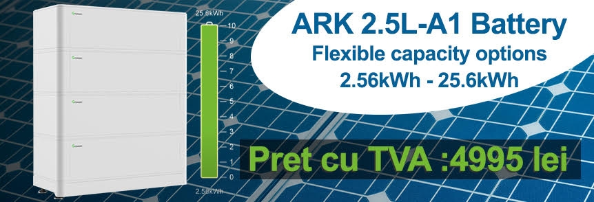 LiFePO4 / ARK 2.5L-A1/ GROWATT/ Pret cu TVA : 4995 lei  PRET PROMOTIE